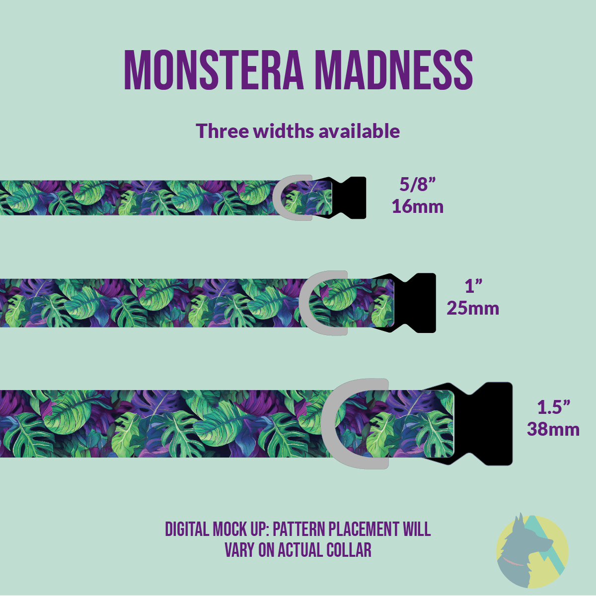 Monstera: Floral Collection - North Range Dogs