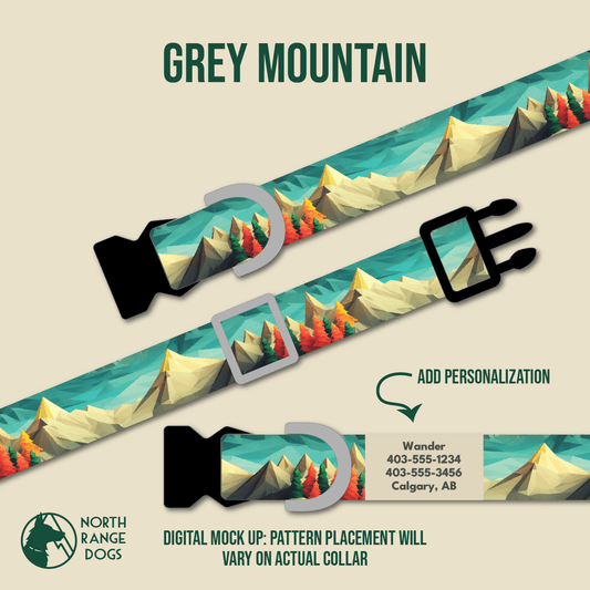 Grey Mountain Do Good Collar - North Range Dogs