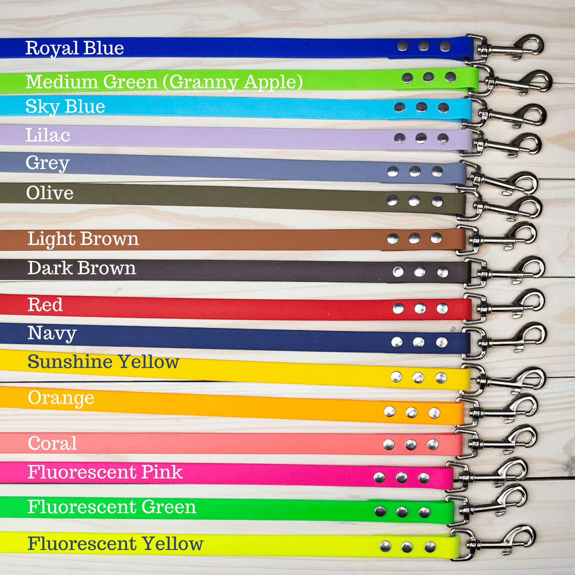 Explore Leash (3/4" wide) Various Lengths and Colours RTS - North Range Dogs