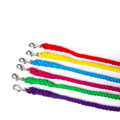 Custom Solid Colour Range Rope Leash - NorthRangeDogs
