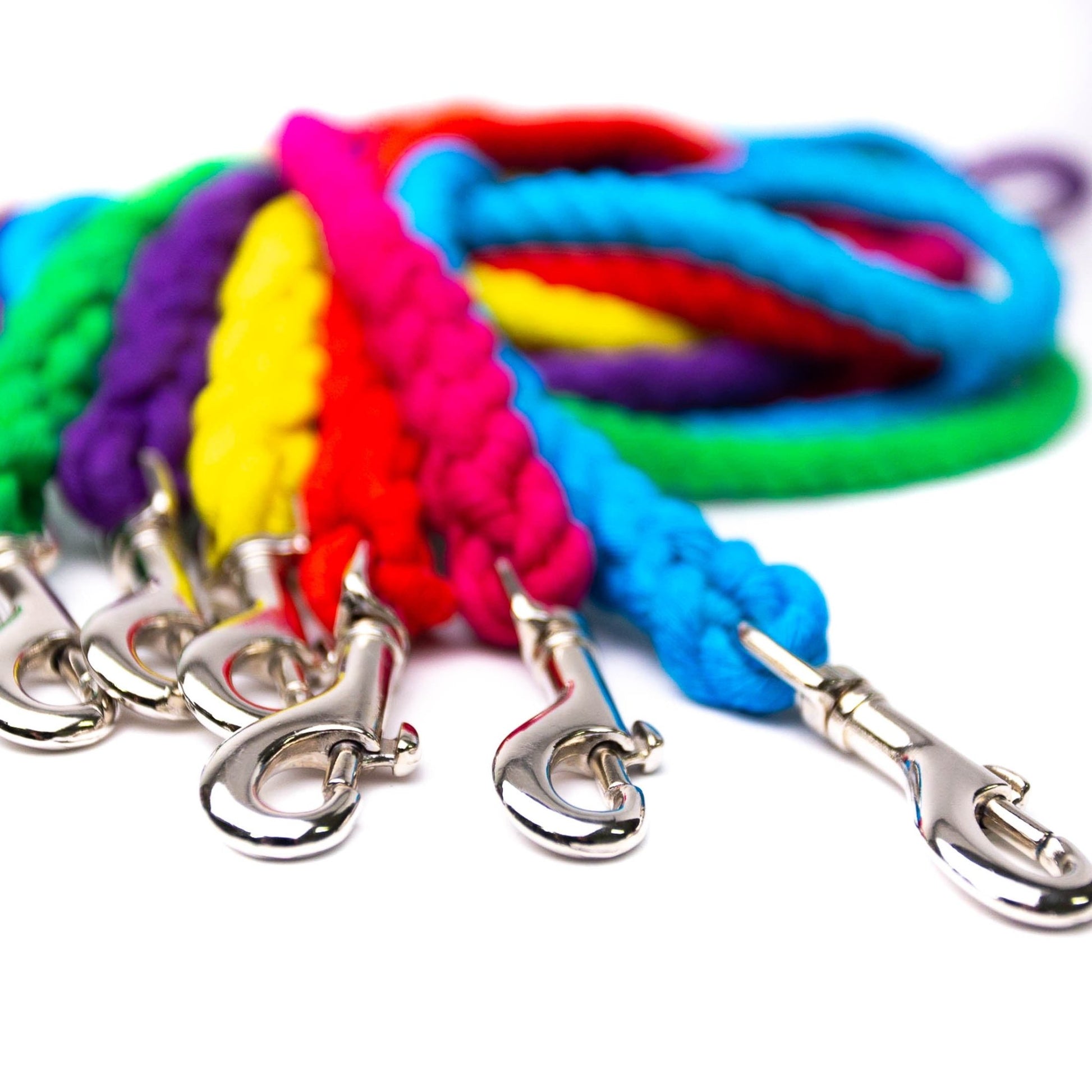 Custom Solid Colour Range Rope Leash - NorthRangeDogs
