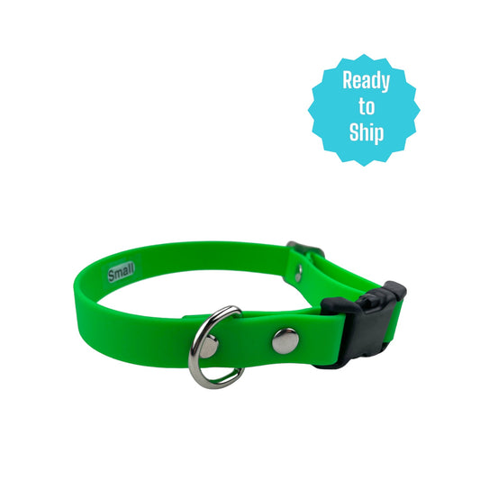 Neon Green Explore Collar (Small) Ready to ship - North Range Dogs